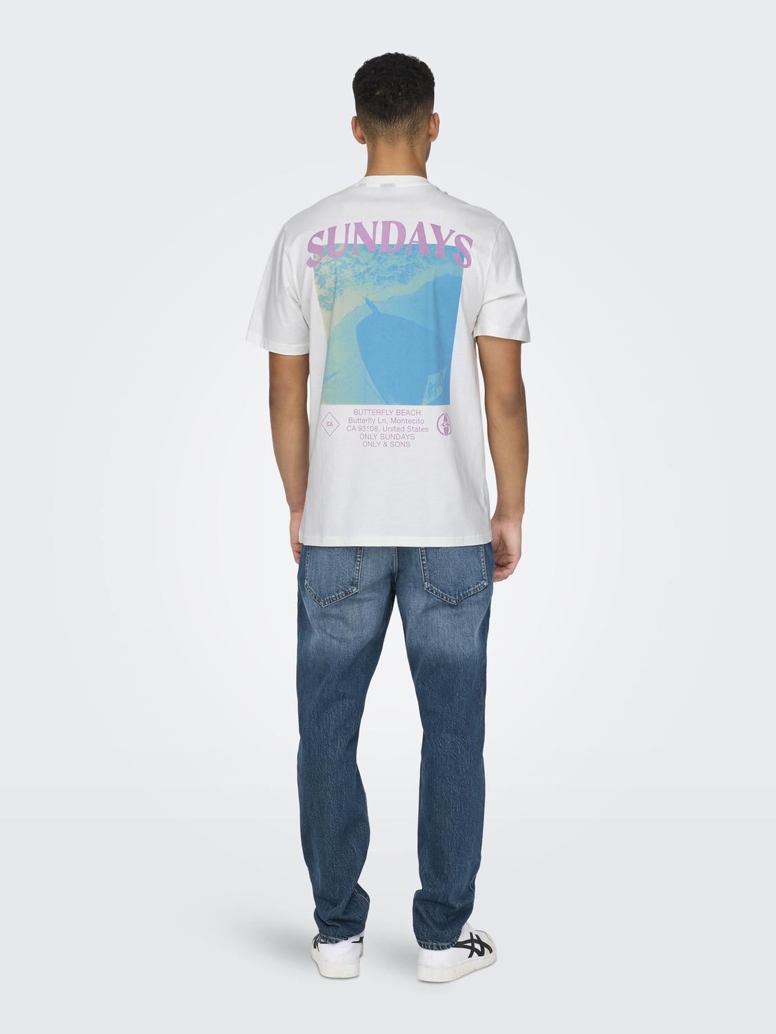 ONSKYE T-Shirt - Cloud Dancer