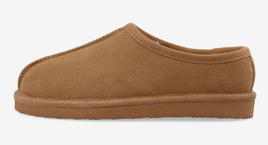 BIANCO SLIP IN SHOE SUEDE - COGNAC