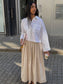 OBJPAIGE Short Skirt - Humus