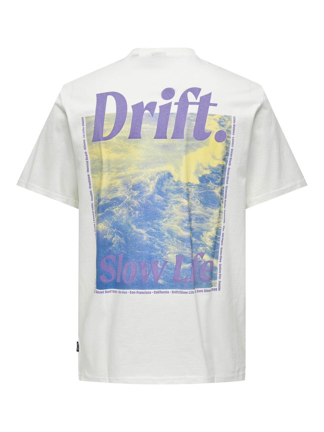 ONSKYE T-Shirt - Cloud Dancer