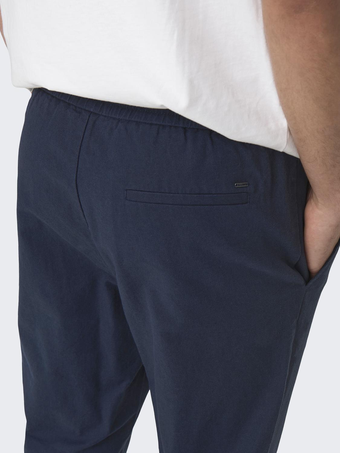 ONSLINUS Trousers - Dark Navy