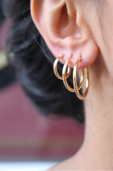 Basic Large Hoops