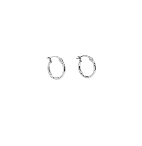 Basic Small Hoops - Silver