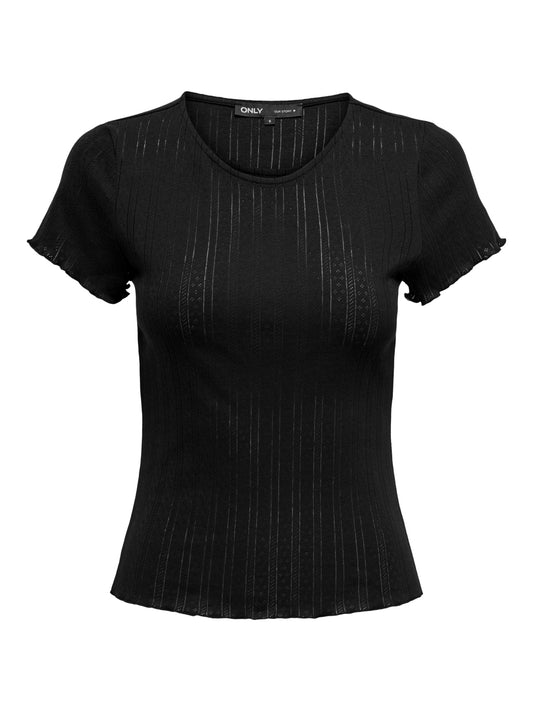 ONLCARLOTTA T-shirts & Tops - Black