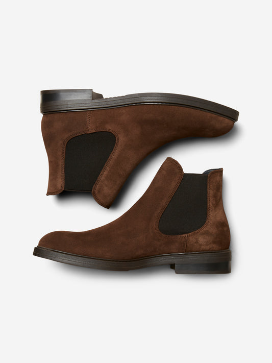 SLHBLAKE Boots - chocolate brown