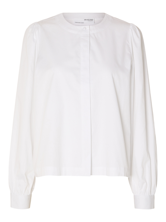 SLFLIANNE Shirts - Bright White