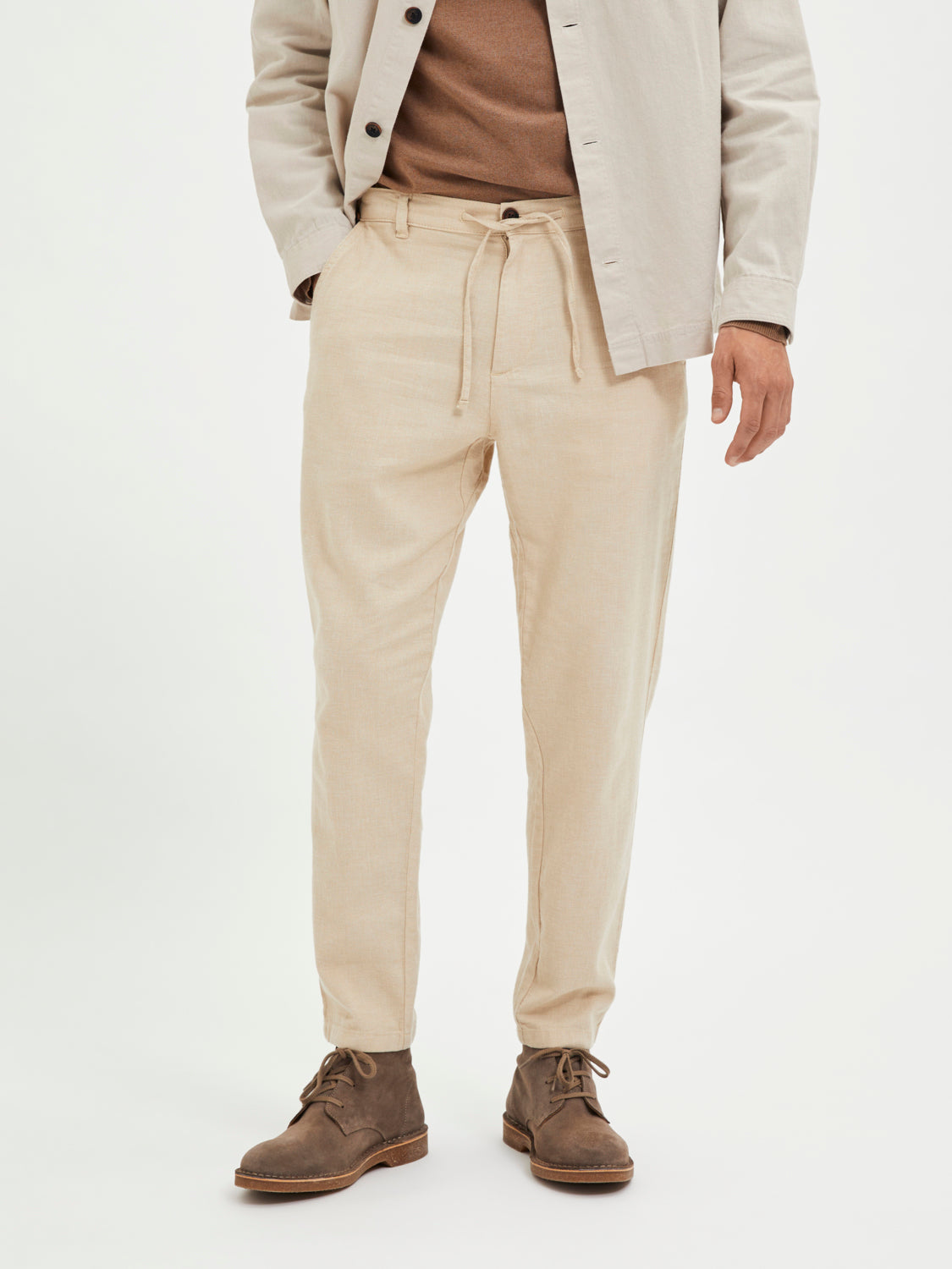 SLH172-SLIMTAPE Pants - Incense