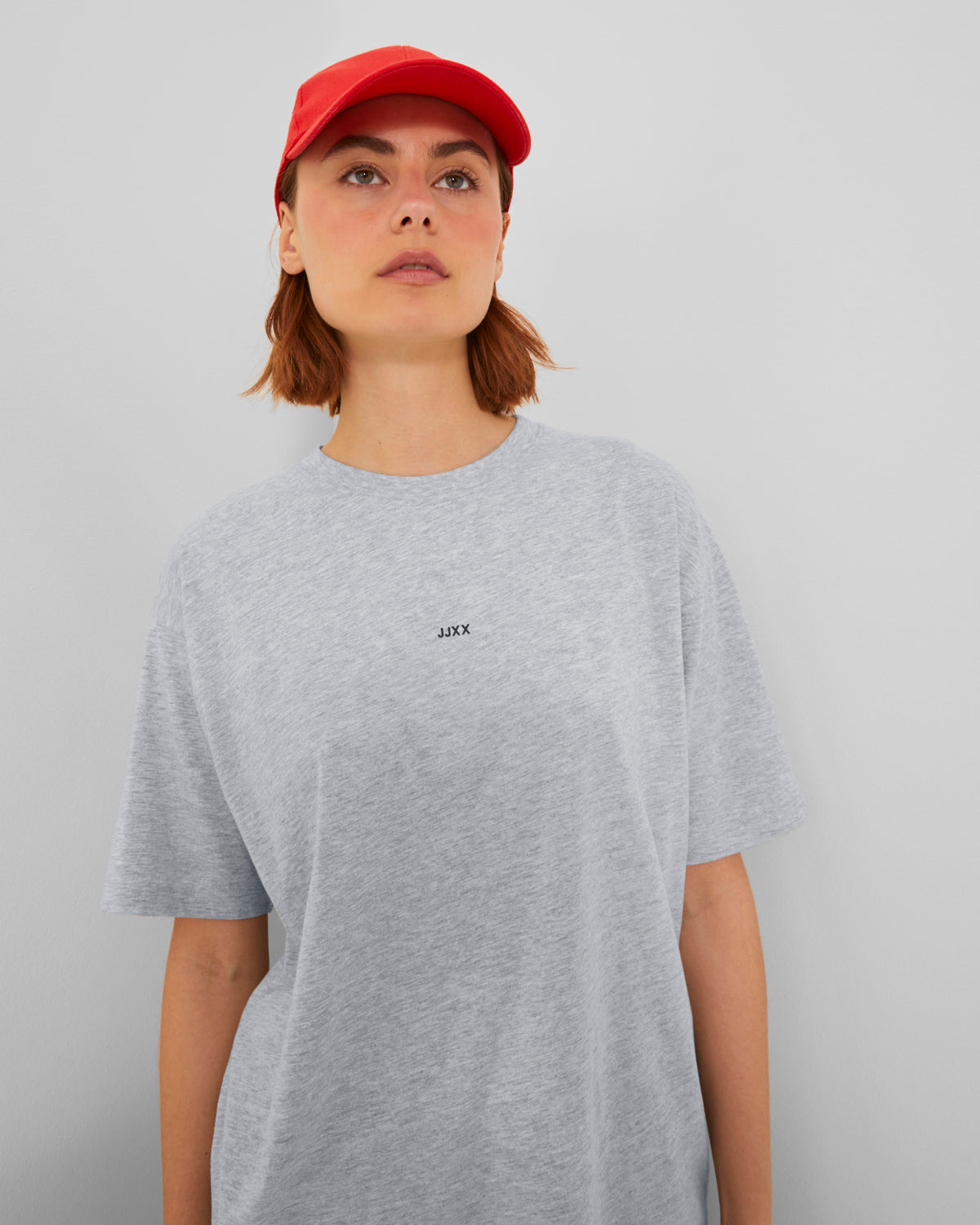 JXANDREA T-Shirt - Light Grey Melange