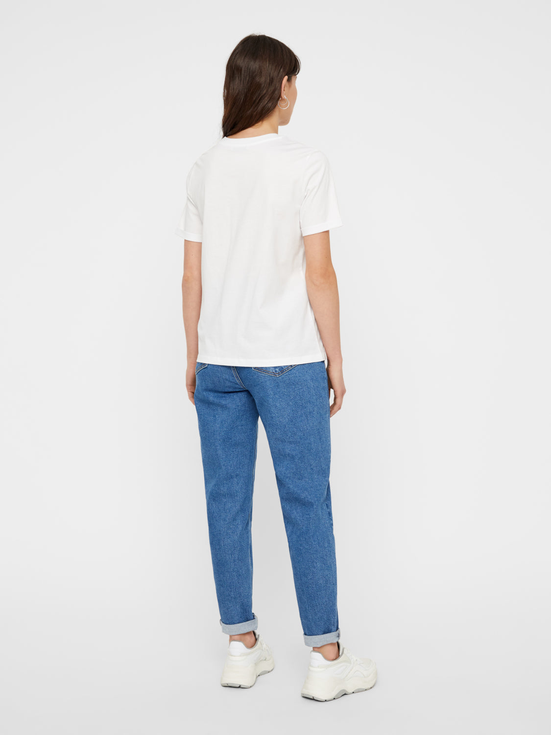 PCRIA fold up T-Shirt - bright white