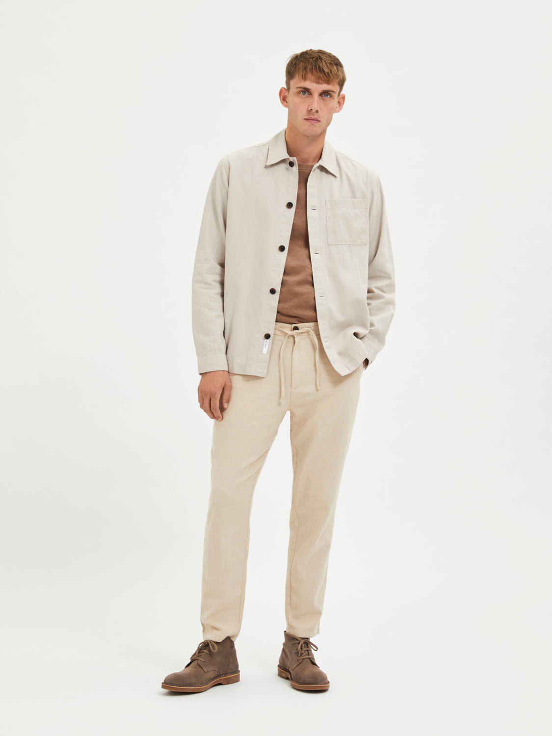 SLH172-SLIMTAPE Pants - Incense