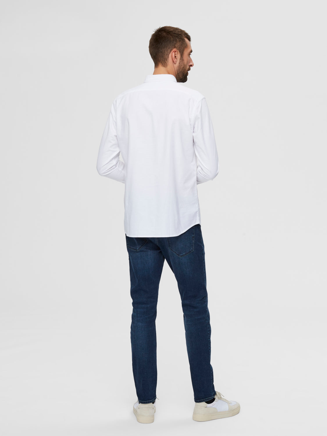 SLHREGRICK-OX Shirts - white