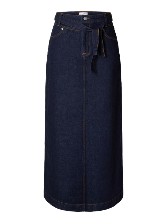 SLFLEA Skirt - Dark Blue Denim