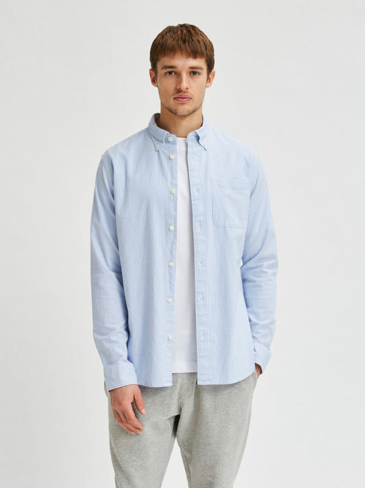 SLHREGRICK-OX Shirts - skyway