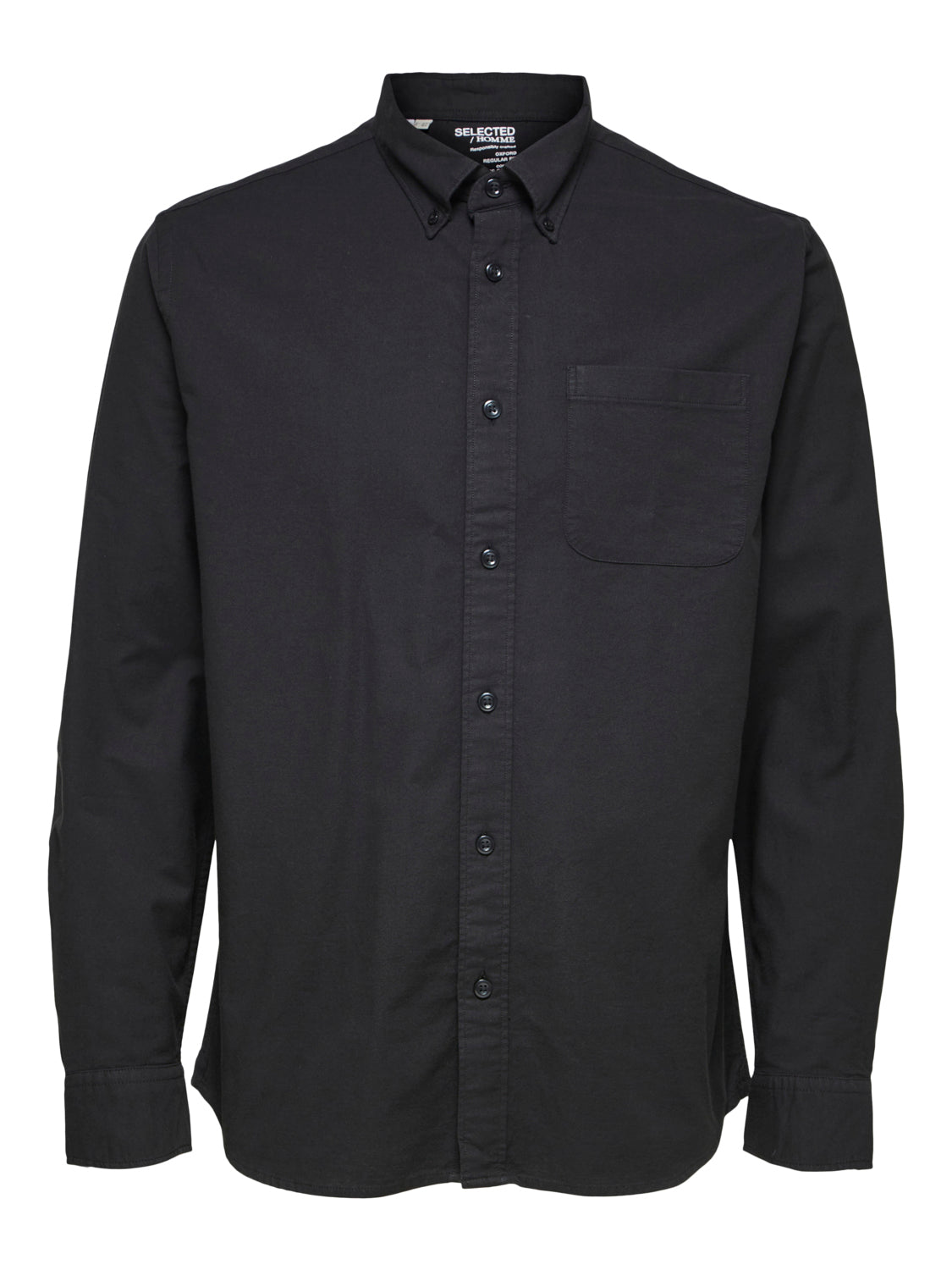 SLHREGRICK-OX Shirts - Black