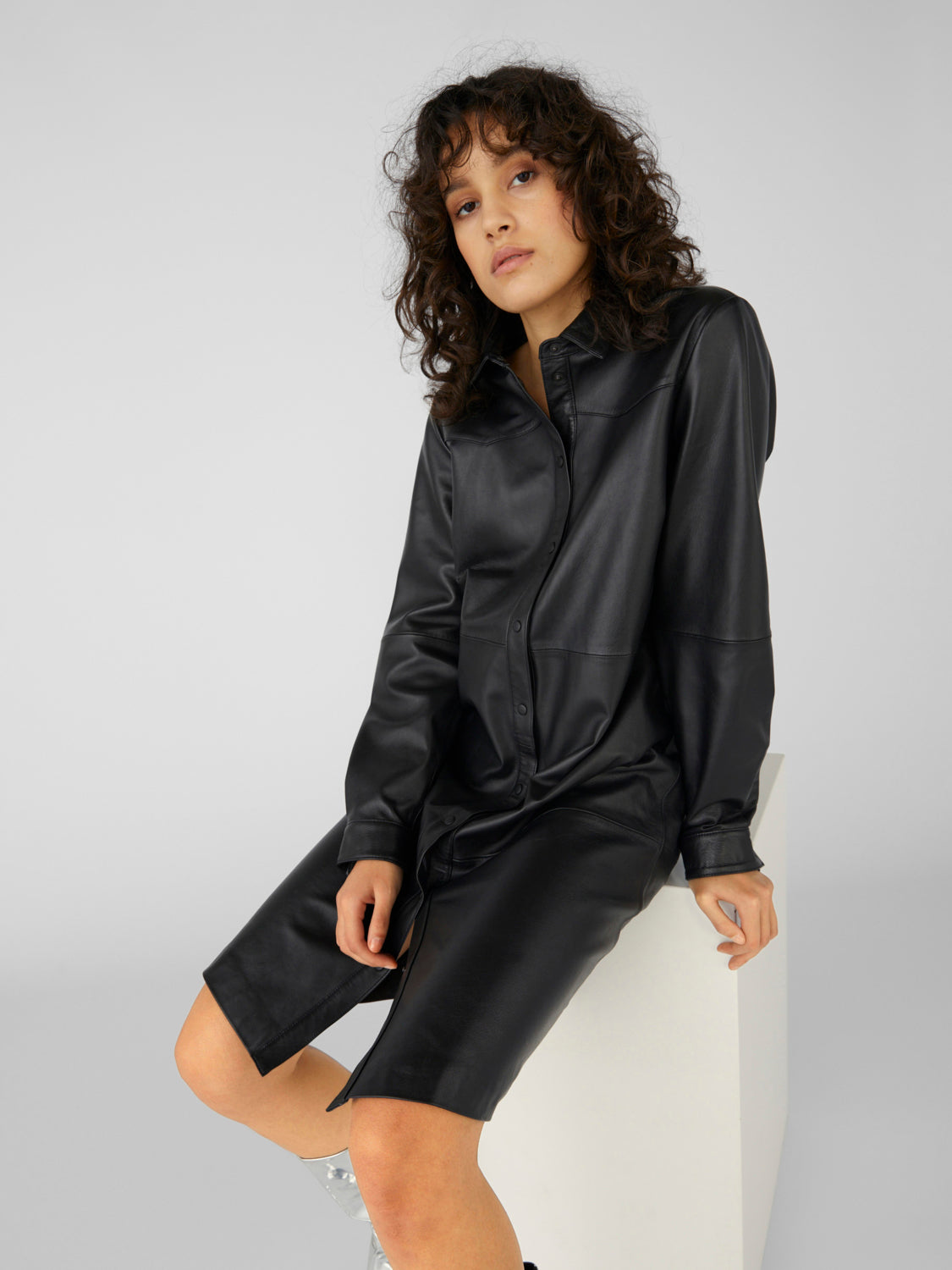 OBJALLIE Shirts - Black