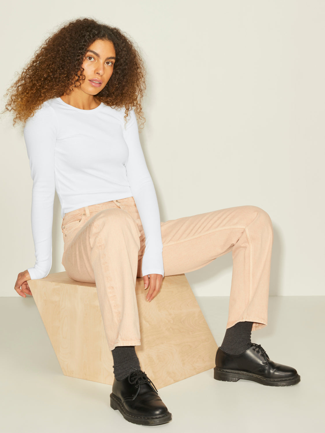 JXFREYA T-Shirt - Bright White