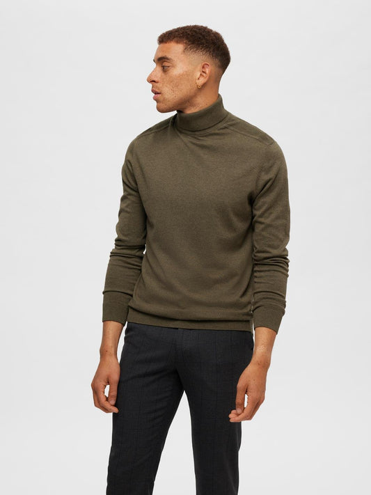SLHBERG Pullover - Ivy Green