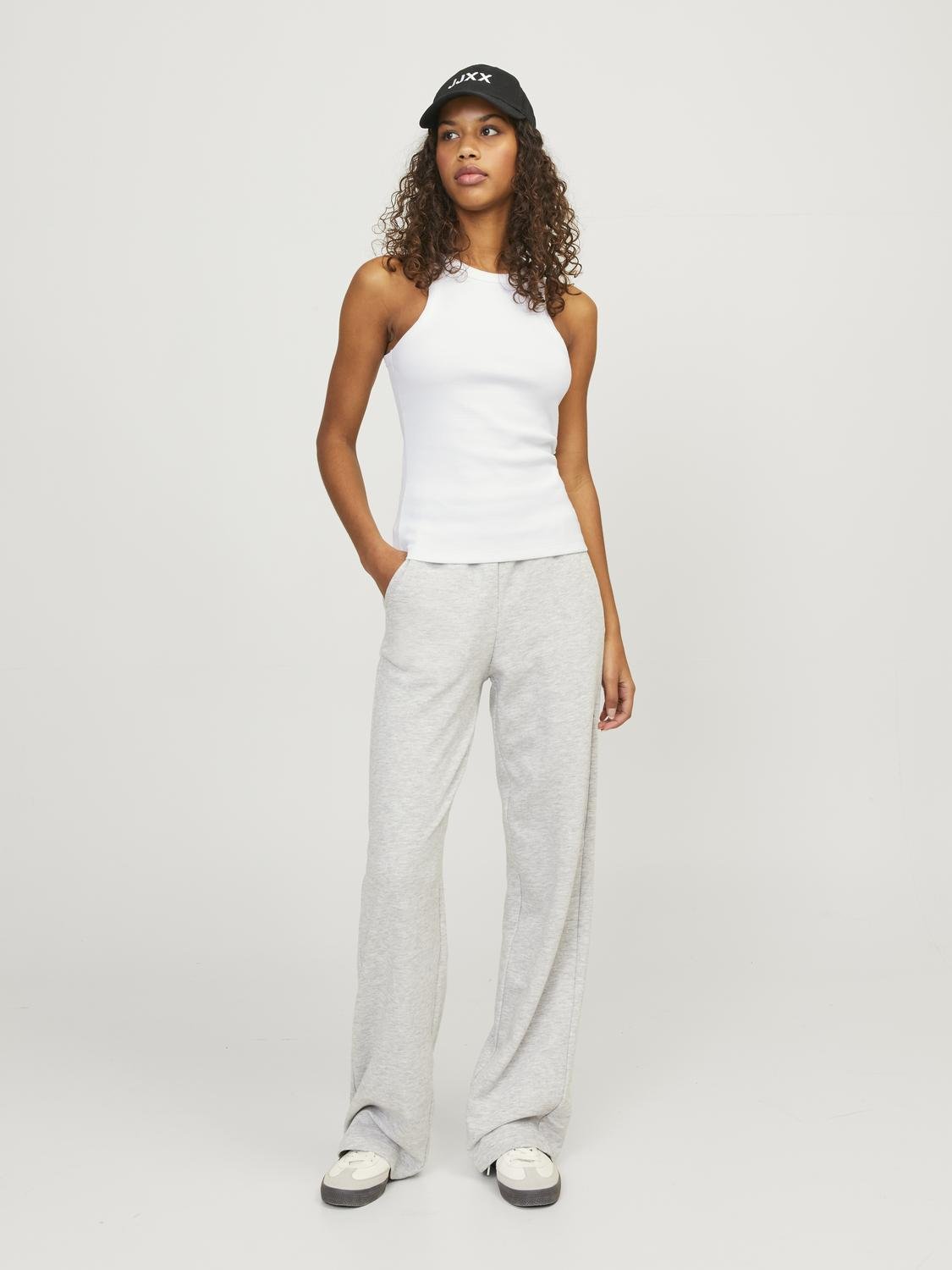 JXFOREST Tank Top - Bright White